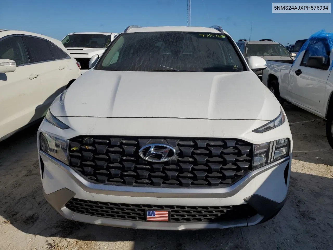 2023 Hyundai Santa Fe Sel VIN: 5NMS24AJXPH576934 Lot: 74957664