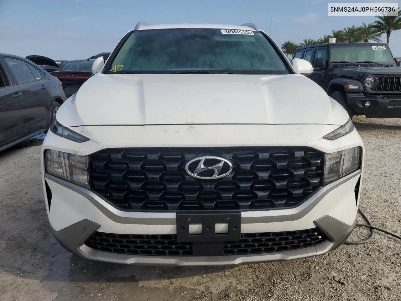 2023 Hyundai Santa Fe Sel VIN: 5NMS24AJ0PH566736 Lot: 75140684