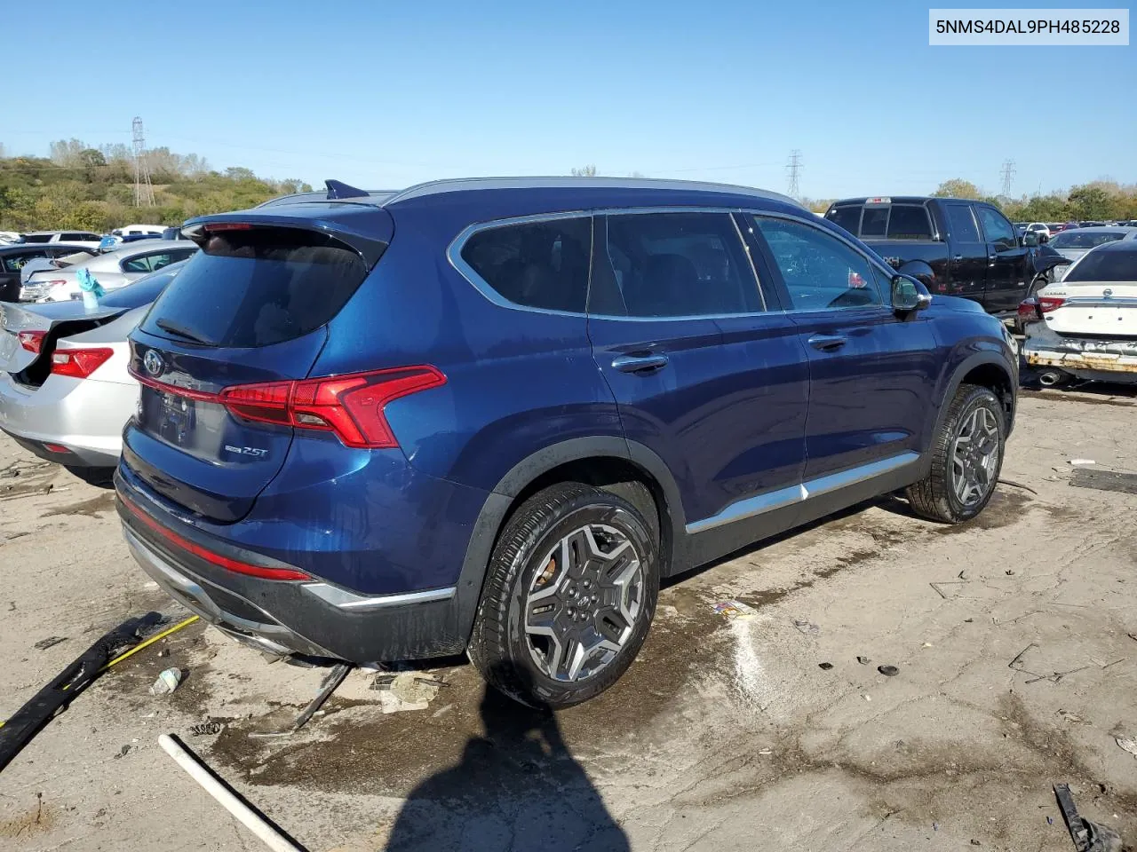 2023 Hyundai Santa Fe Limited VIN: 5NMS4DAL9PH485228 Lot: 75912994