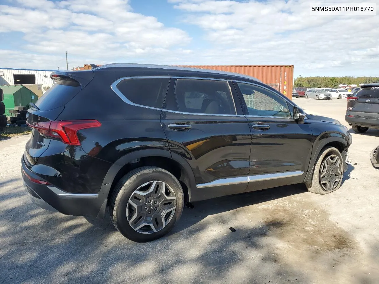 2023 Hyundai Santa Fe Limited VIN: 5NMS5DA11PH018770 Lot: 76145814