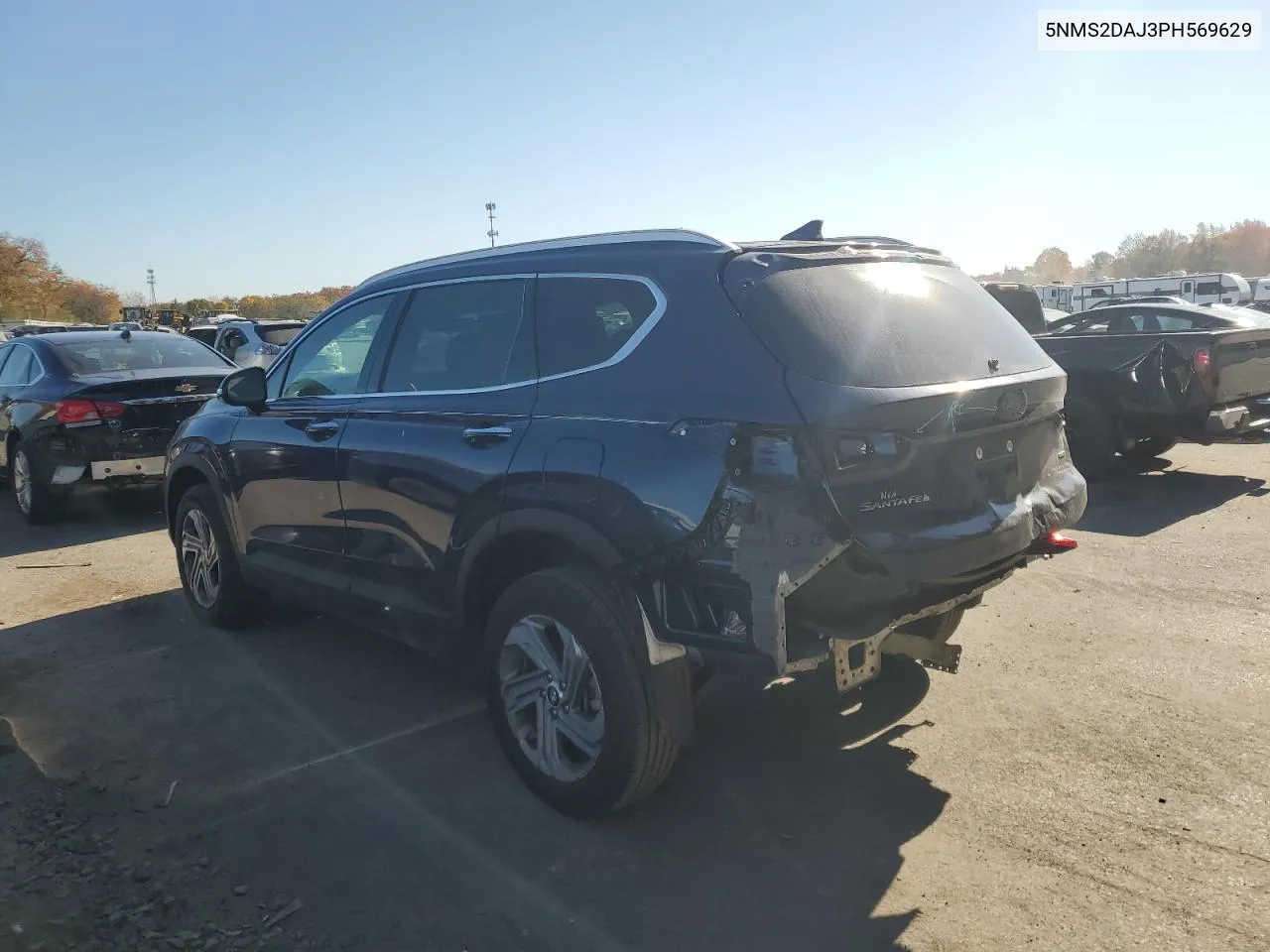 2023 Hyundai Santa Fe Sel VIN: 5NMS2DAJ3PH569629 Lot: 76253334