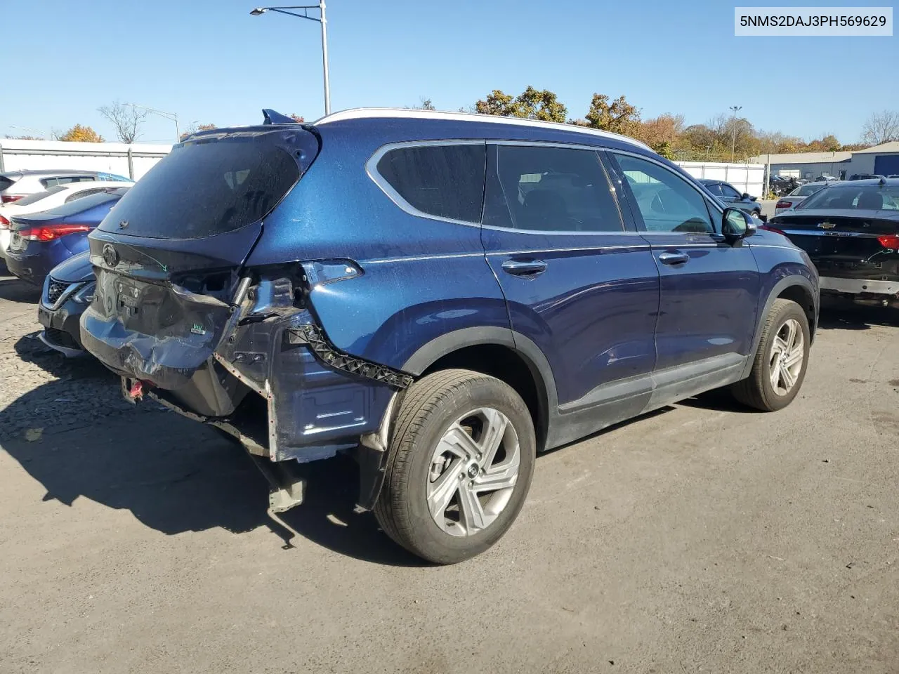 2023 Hyundai Santa Fe Sel VIN: 5NMS2DAJ3PH569629 Lot: 76253334