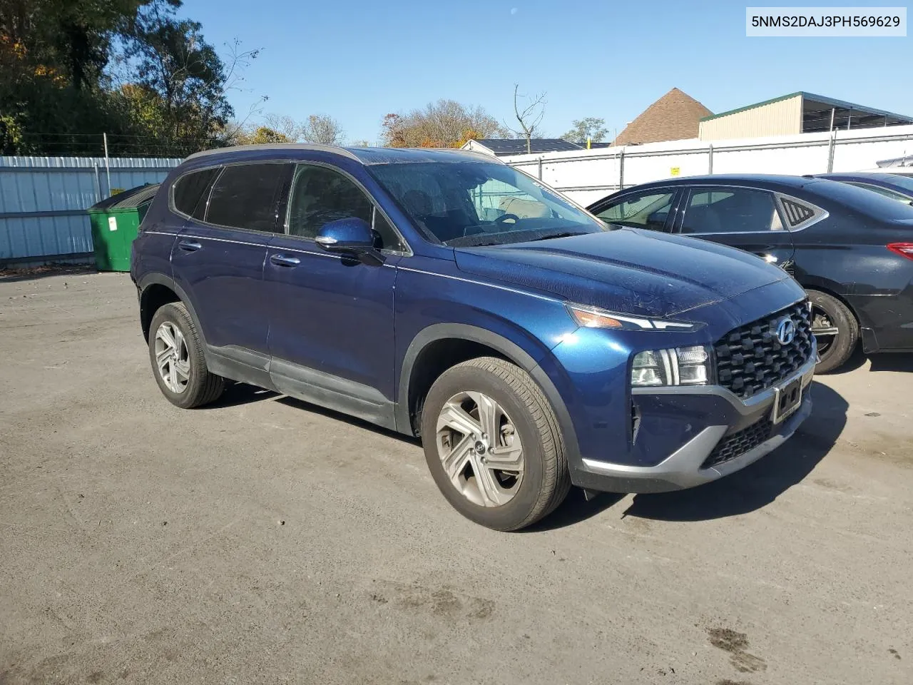 2023 Hyundai Santa Fe Sel VIN: 5NMS2DAJ3PH569629 Lot: 76253334