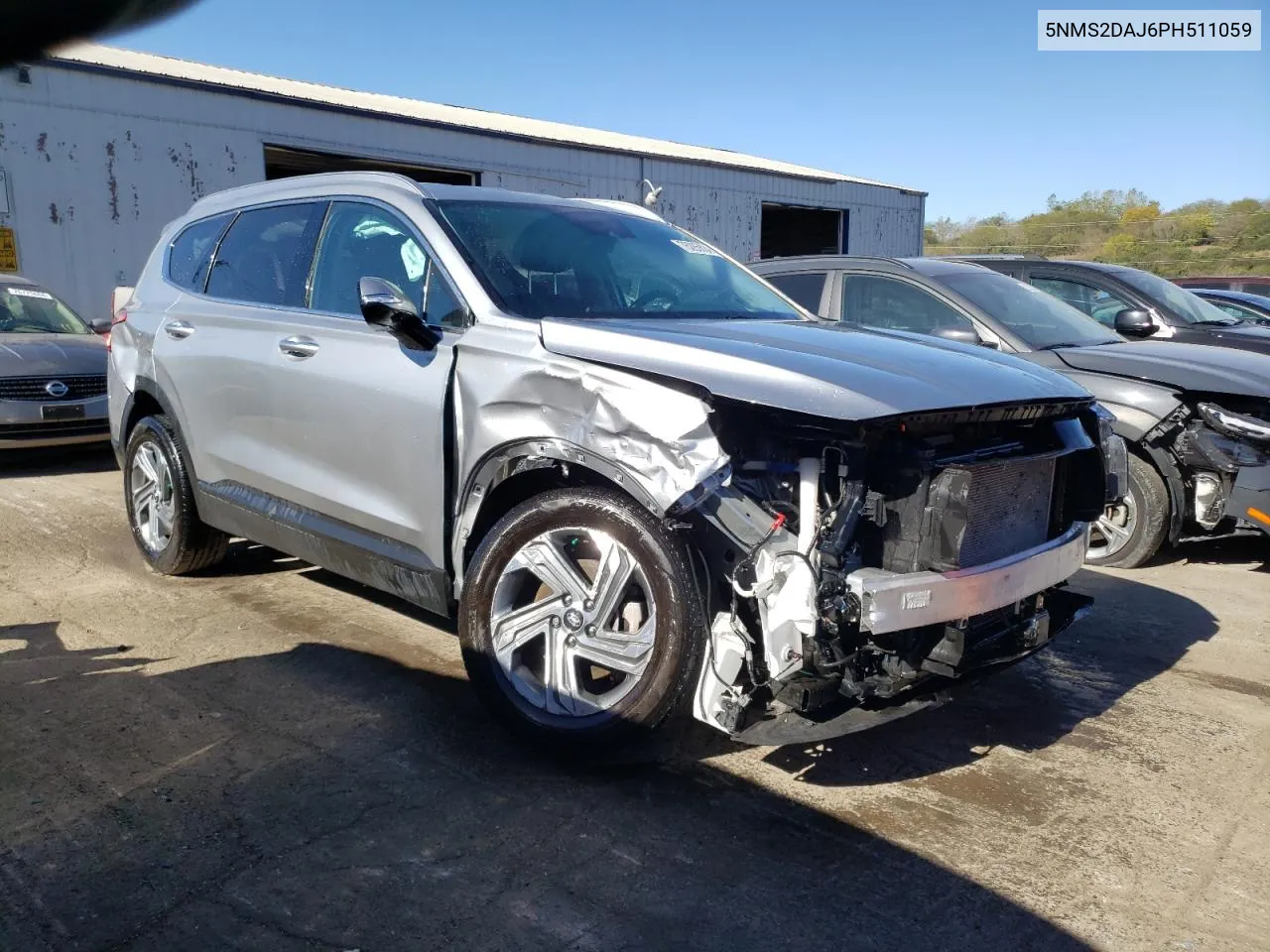 2023 Hyundai Santa Fe Sel VIN: 5NMS2DAJ6PH511059 Lot: 76285804