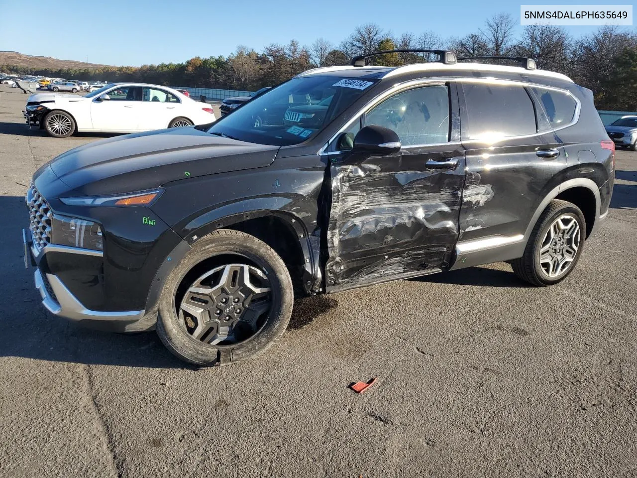 2023 Hyundai Santa Fe Limited VIN: 5NMS4DAL6PH635649 Lot: 76446134