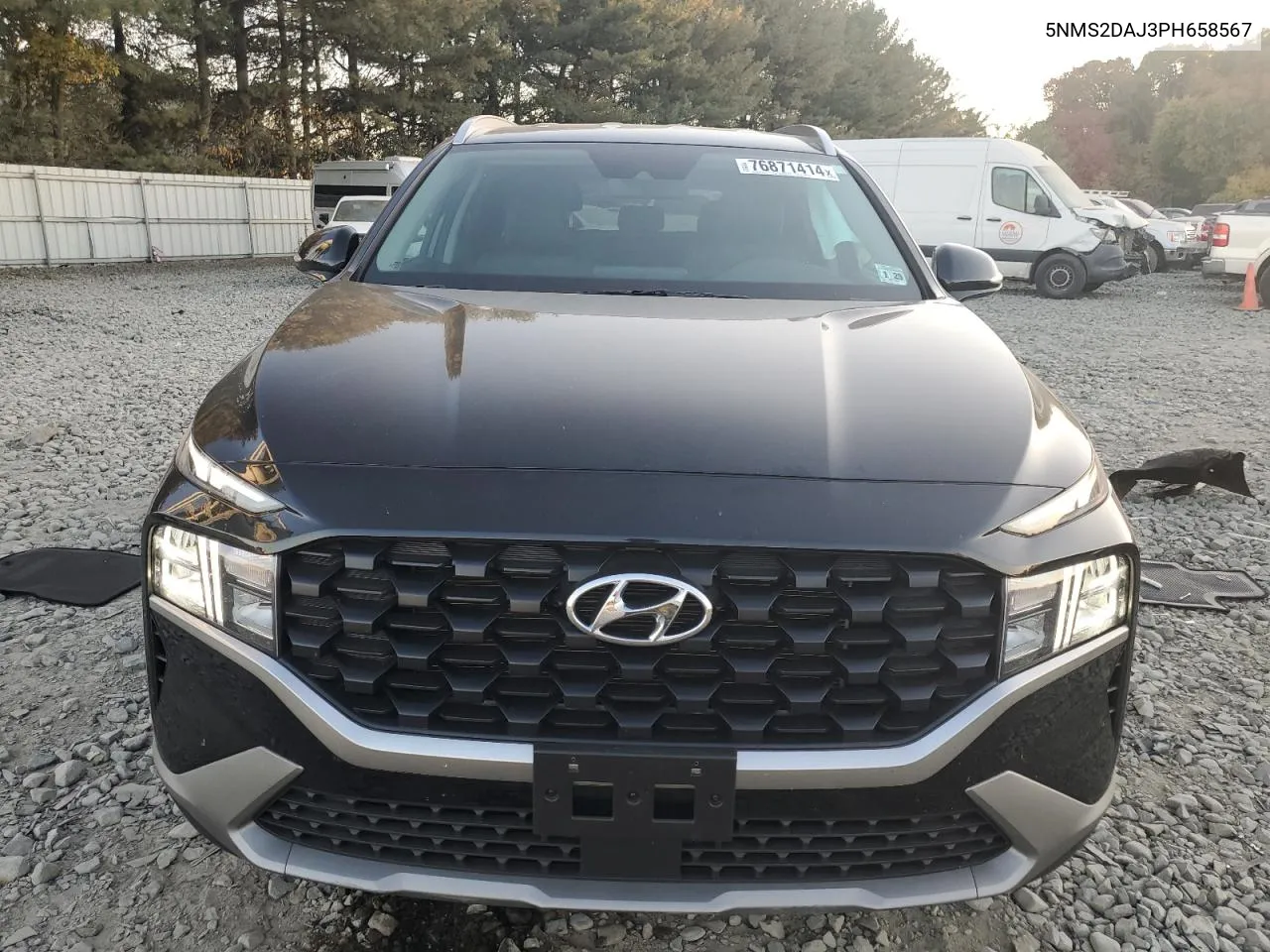 2023 Hyundai Santa Fe Sel VIN: 5NMS2DAJ3PH658567 Lot: 76871414