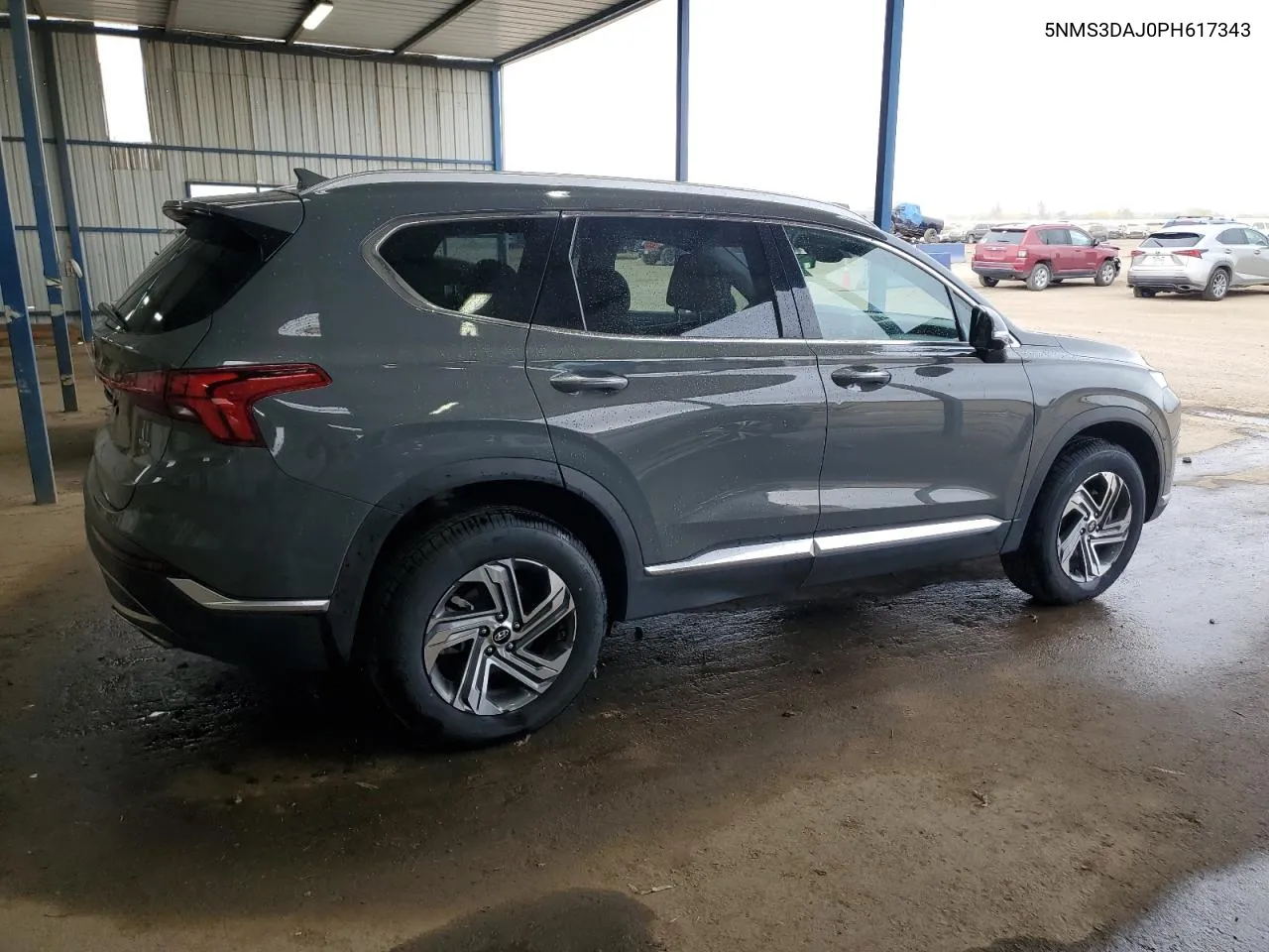 2023 Hyundai Santa Fe Sel Premium VIN: 5NMS3DAJ0PH617343 Lot: 76974804