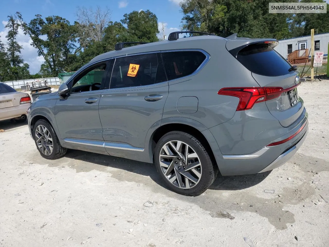 2023 Hyundai Santa Fe Calligraphy VIN: 5NMS54AL5PH564943 Lot: 77073324