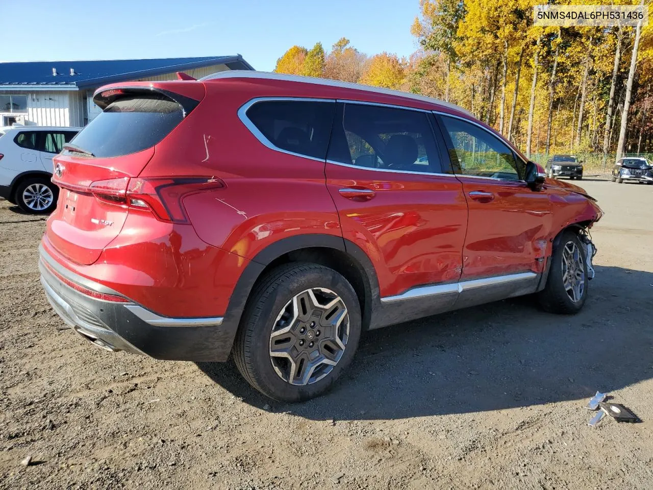 2023 Hyundai Santa Fe Limited VIN: 5NMS4DAL6PH531436 Lot: 77188394