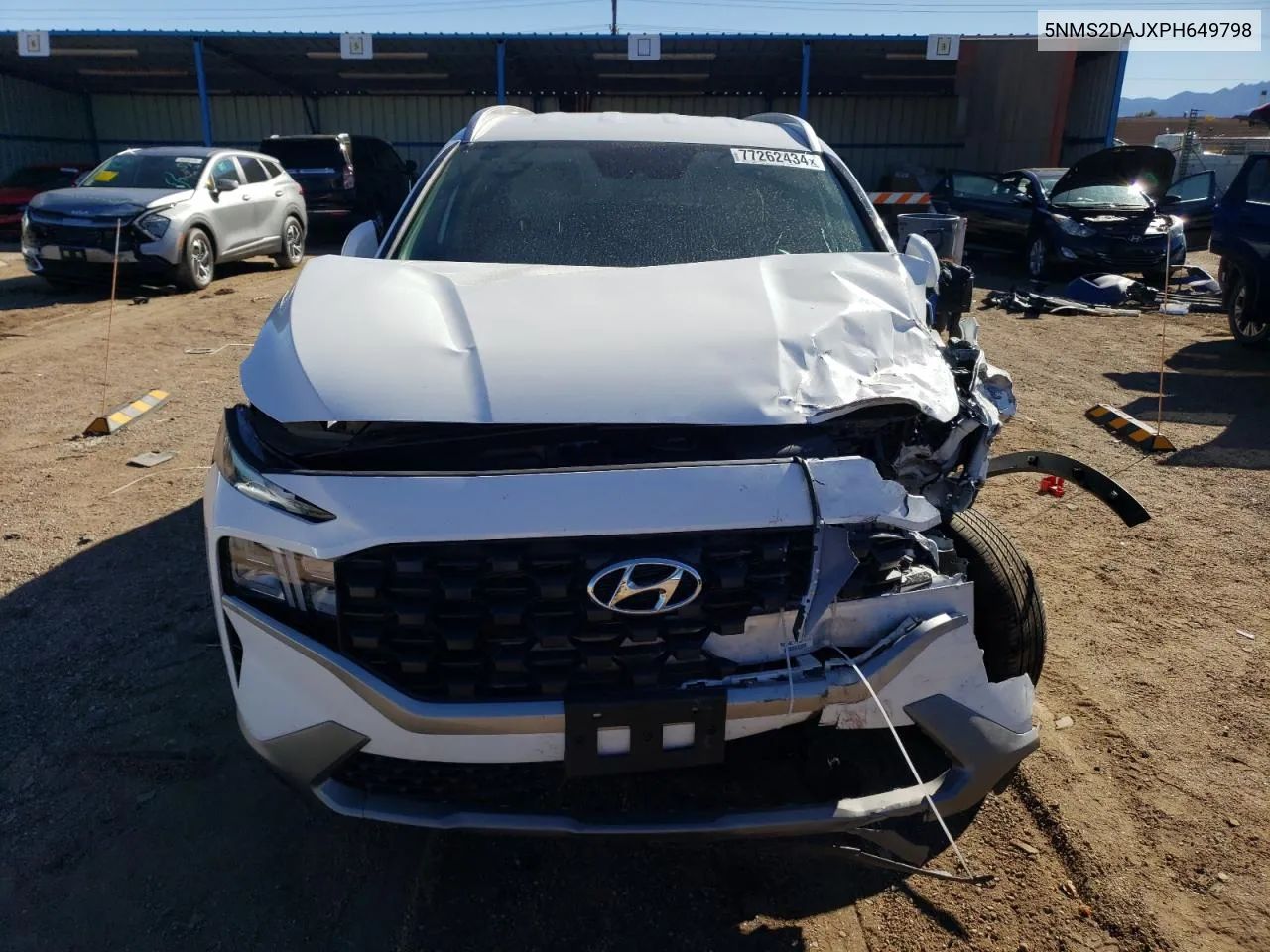 2023 Hyundai Santa Fe Sel VIN: 5NMS2DAJXPH649798 Lot: 77262434