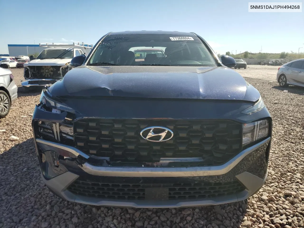 2023 Hyundai Santa Fe Se VIN: 5NMS1DAJ1PH494268 Lot: 77360804