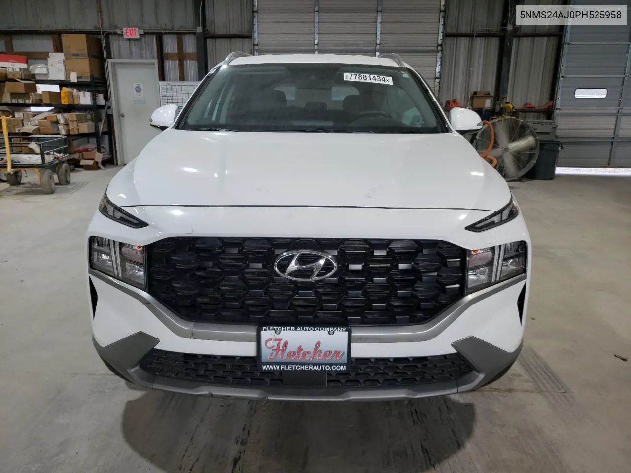 2023 Hyundai Santa Fe Sel VIN: 5NMS24AJ0PH525958 Lot: 77881434