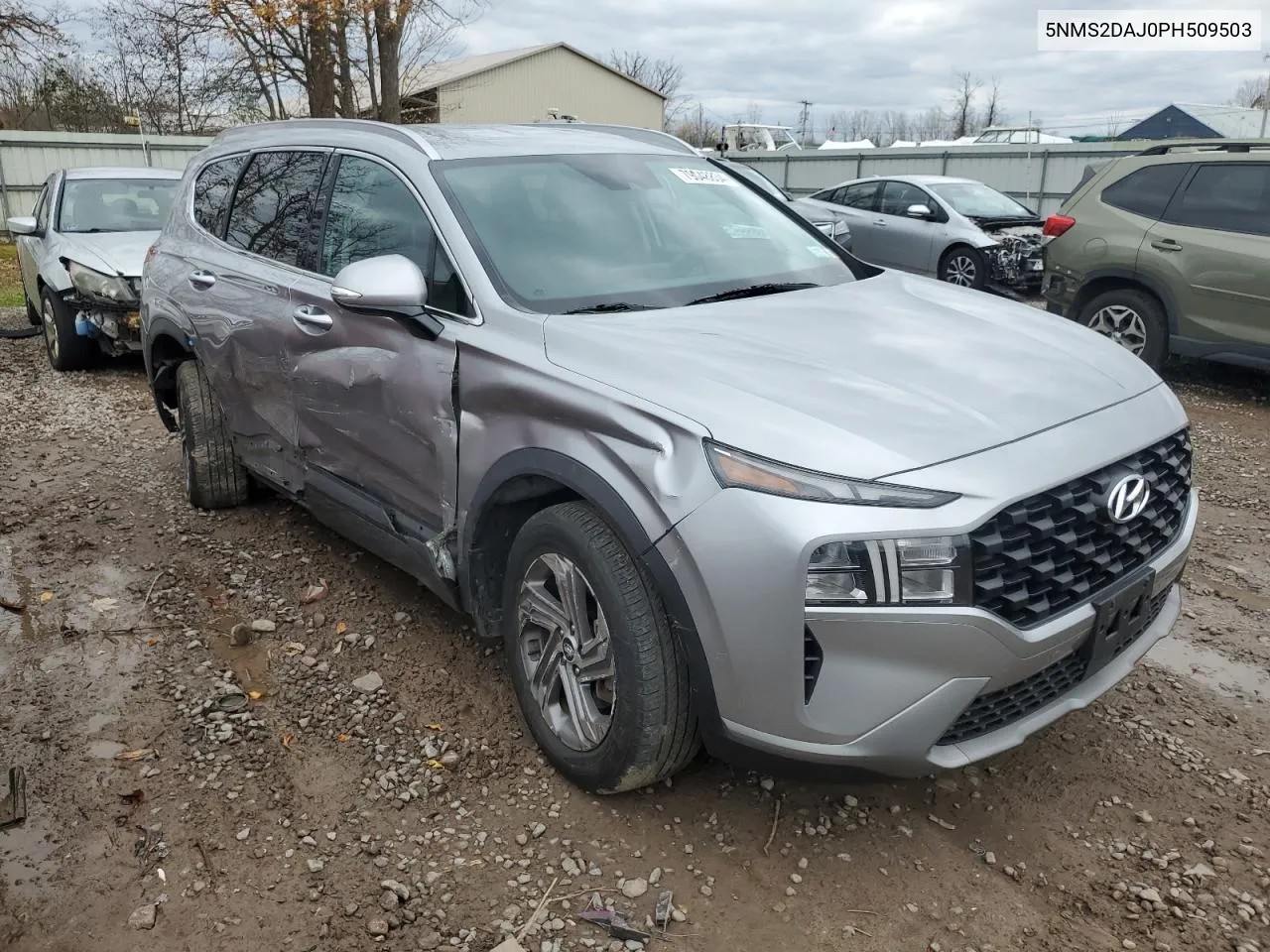 2023 Hyundai Santa Fe Sel VIN: 5NMS2DAJ0PH509503 Lot: 79048834