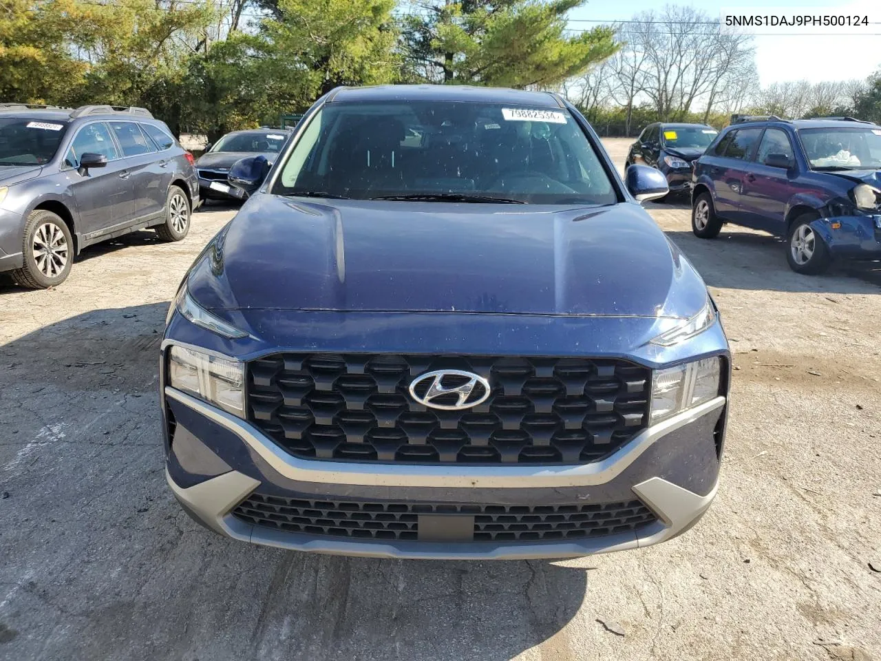 2023 Hyundai Santa Fe Se VIN: 5NMS1DAJ9PH500124 Lot: 79882534