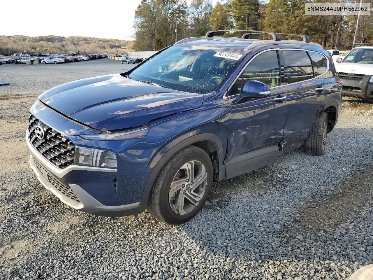 2023 Hyundai Santa Fe Sel VIN: 5NMS24AJ0PH562962 Lot: 80749444