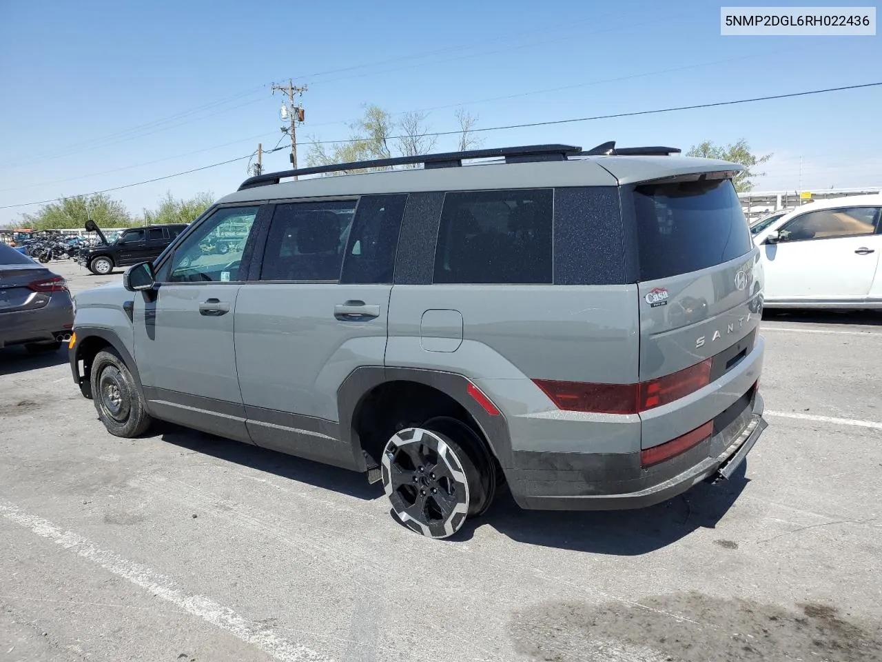 2024 Hyundai Santa Fe Sel VIN: 5NMP2DGL6RH022436 Lot: 71073234