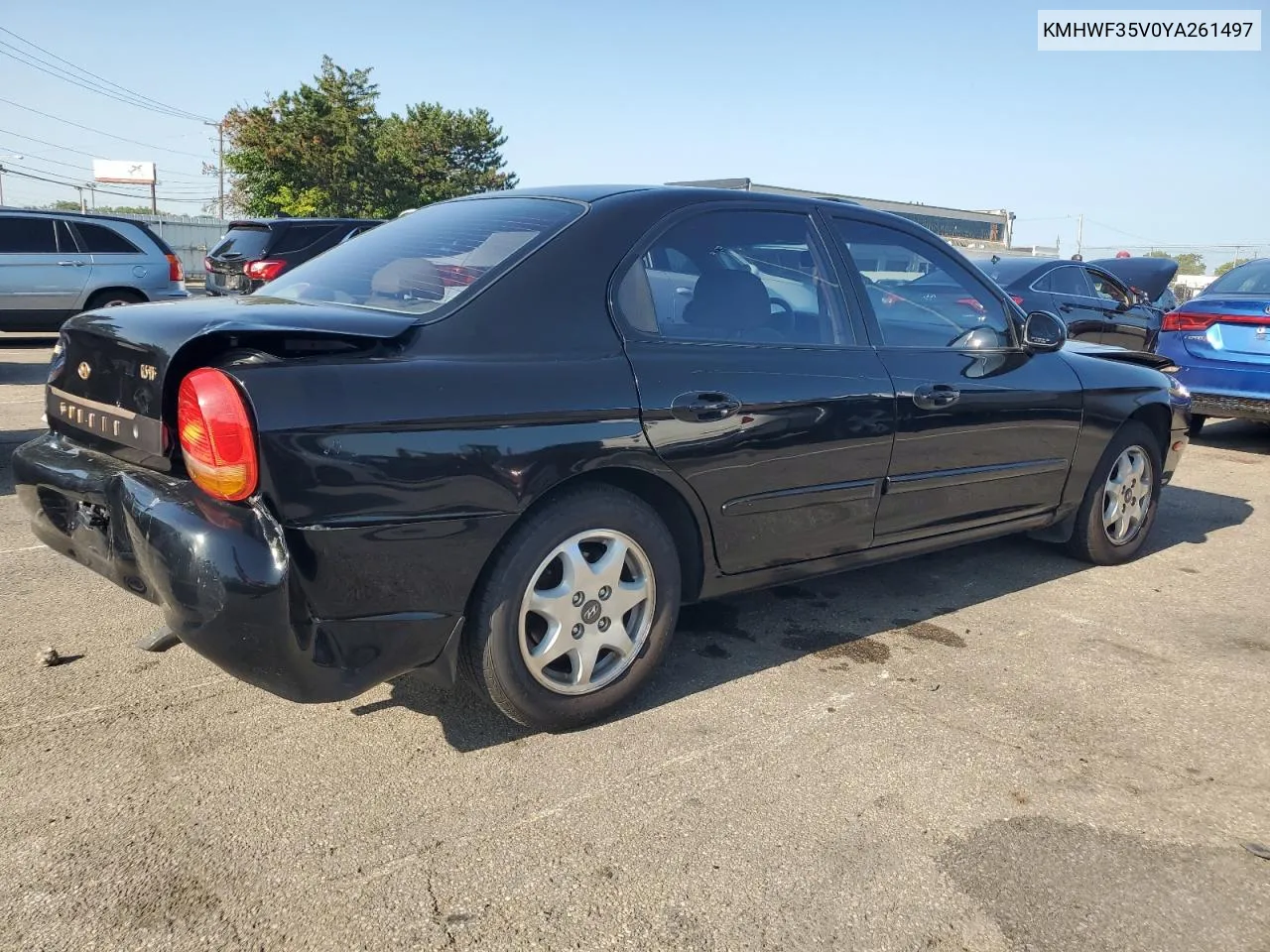 2000 Hyundai Sonata Gls VIN: KMHWF35V0YA261497 Lot: 68039594