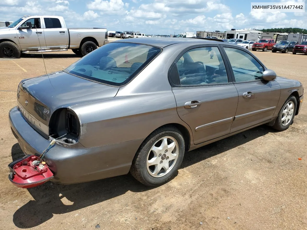 2001 Hyundai Sonata Gls VIN: KMHWF35V61A477442 Lot: 64907884