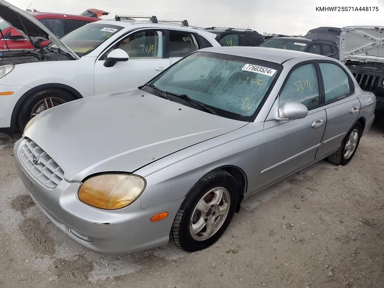 2001 Hyundai Sonata Gl VIN: KMHWF25S71A448175 Lot: 77603524