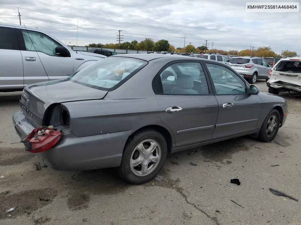 2001 Hyundai Sonata Gl VIN: KMHWF25S81A468404 Lot: 78950624