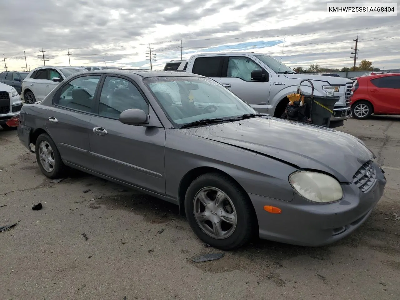 2001 Hyundai Sonata Gl VIN: KMHWF25S81A468404 Lot: 78950624