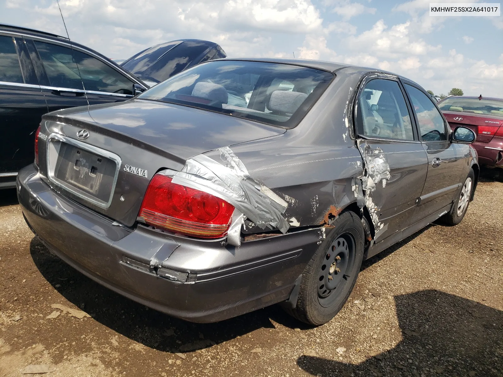 2002 Hyundai Sonata Gl VIN: KMHWF25SX2A641017 Lot: 67856194