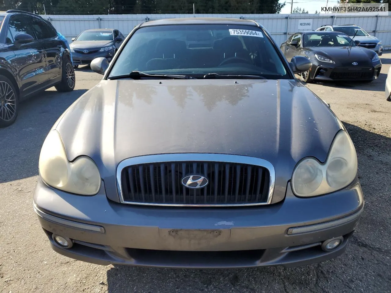 2002 Hyundai Sonata Gls VIN: KMHWF35H42A692541 Lot: 75359064