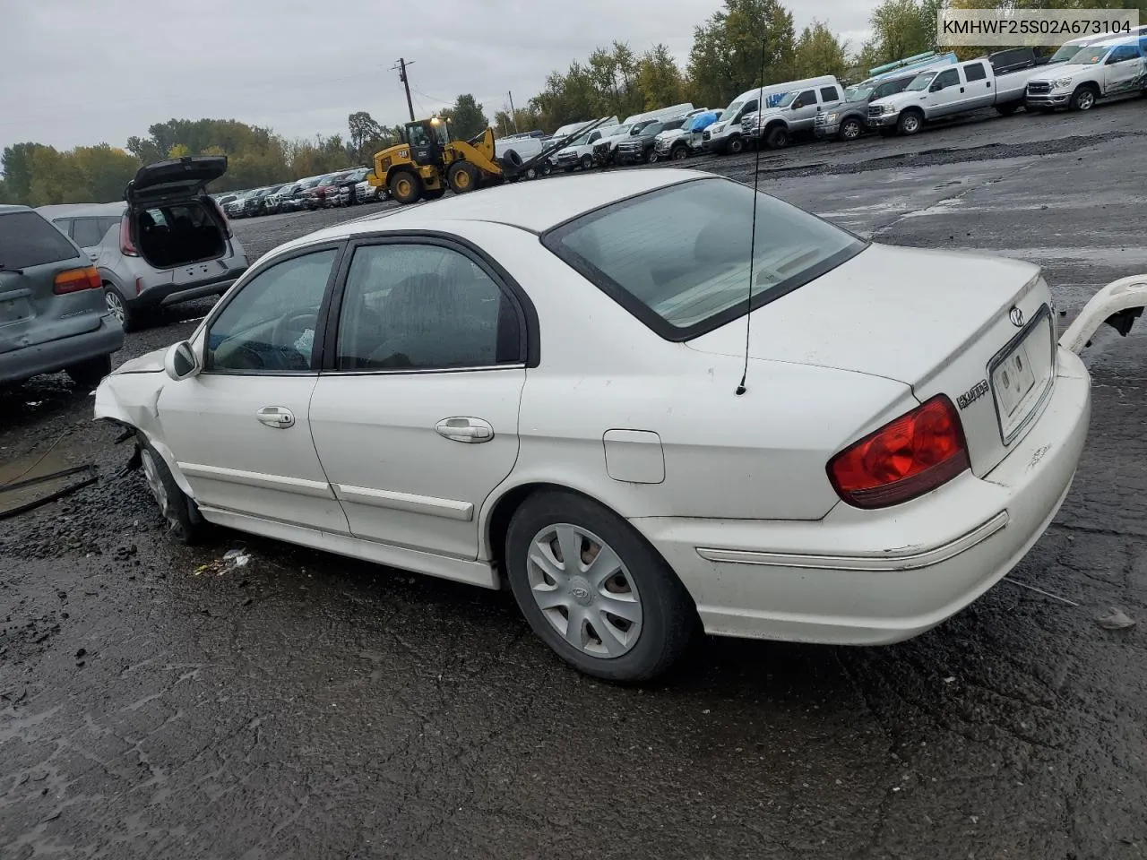 2002 Hyundai Sonata Gl VIN: KMHWF25S02A673104 Lot: 75429284