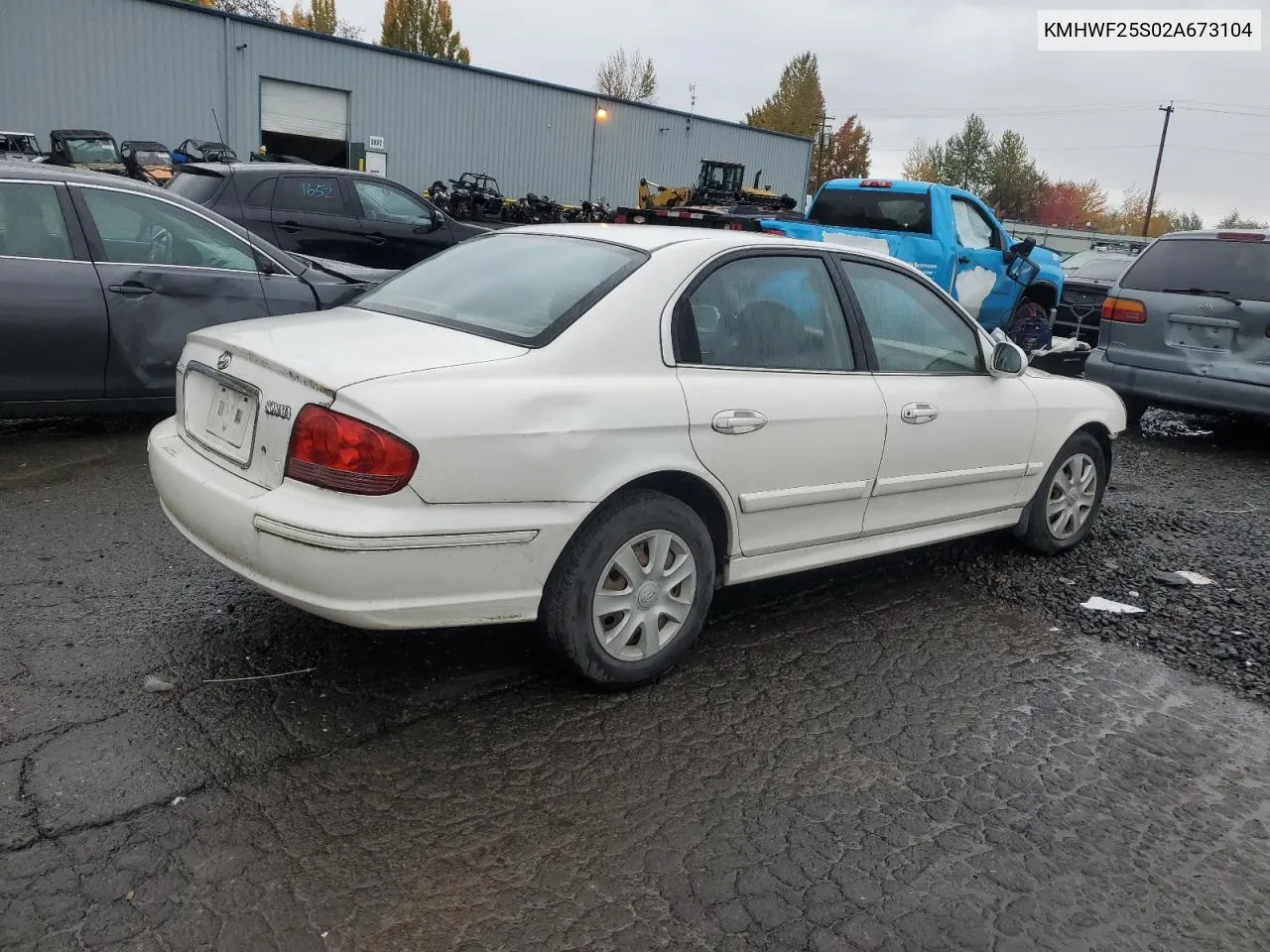 2002 Hyundai Sonata Gl VIN: KMHWF25S02A673104 Lot: 75429284