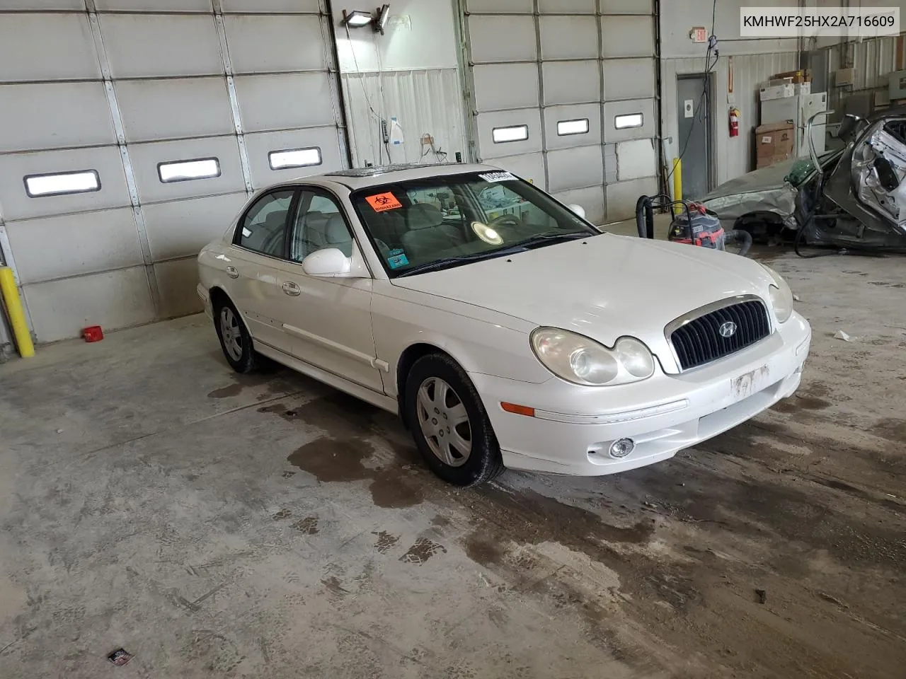 KMHWF25HX2A716609 2002 Hyundai Sonata Gl