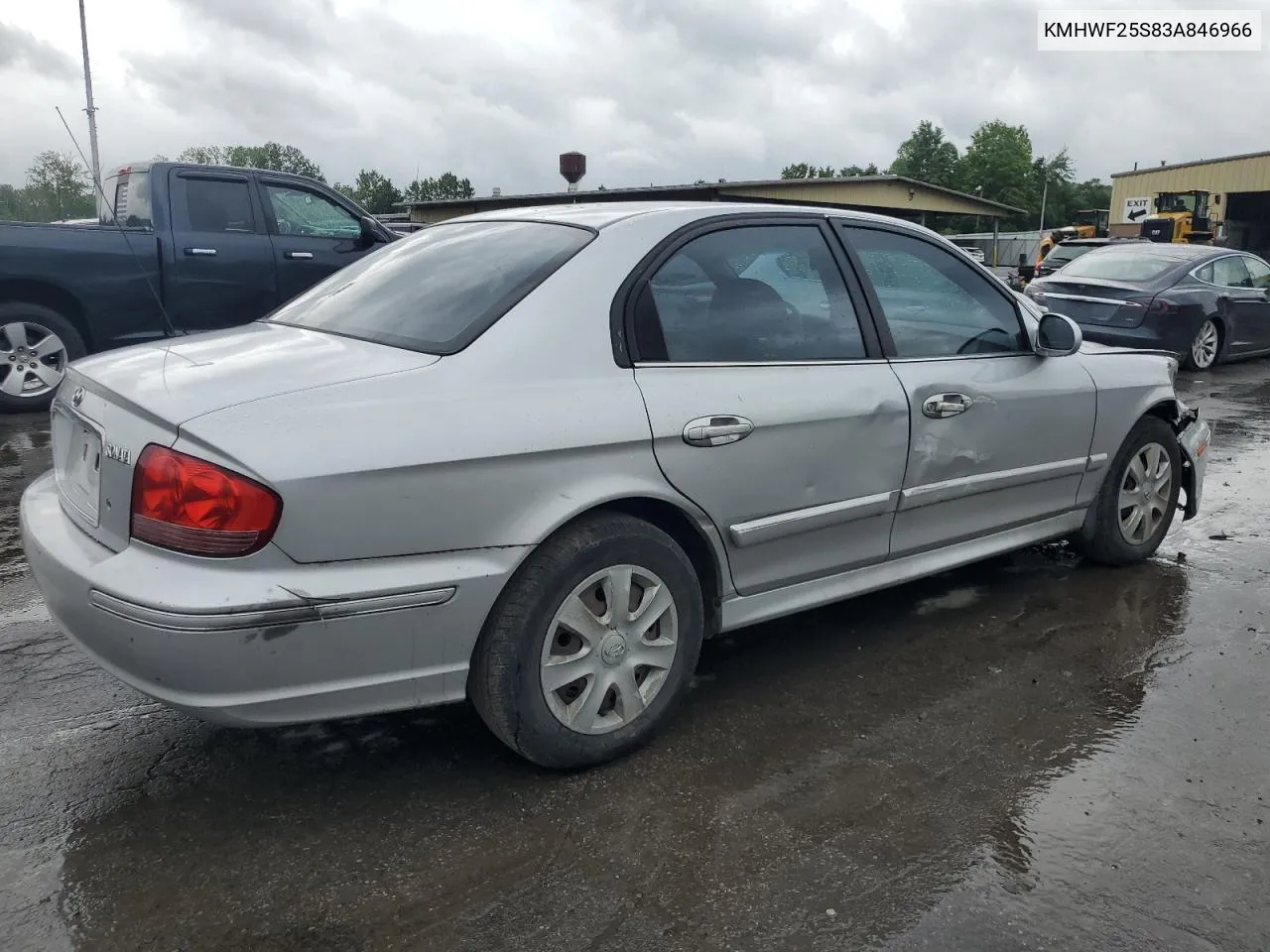 2003 Hyundai Sonata Gl VIN: KMHWF25S83A846966 Lot: 66019644