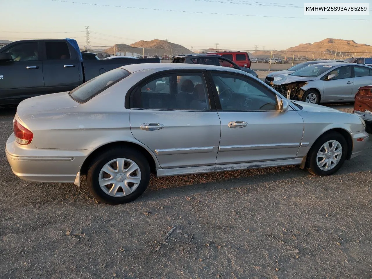 2003 Hyundai Sonata Gl VIN: KMHWF25S93A785269 Lot: 70083654