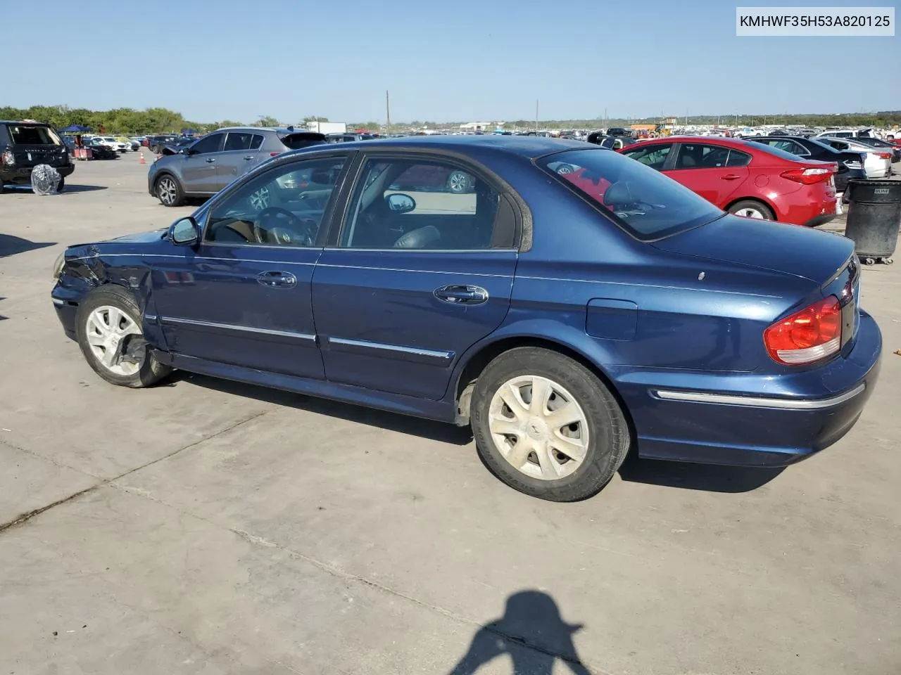 2003 Hyundai Sonata Gls VIN: KMHWF35H53A820125 Lot: 70974184