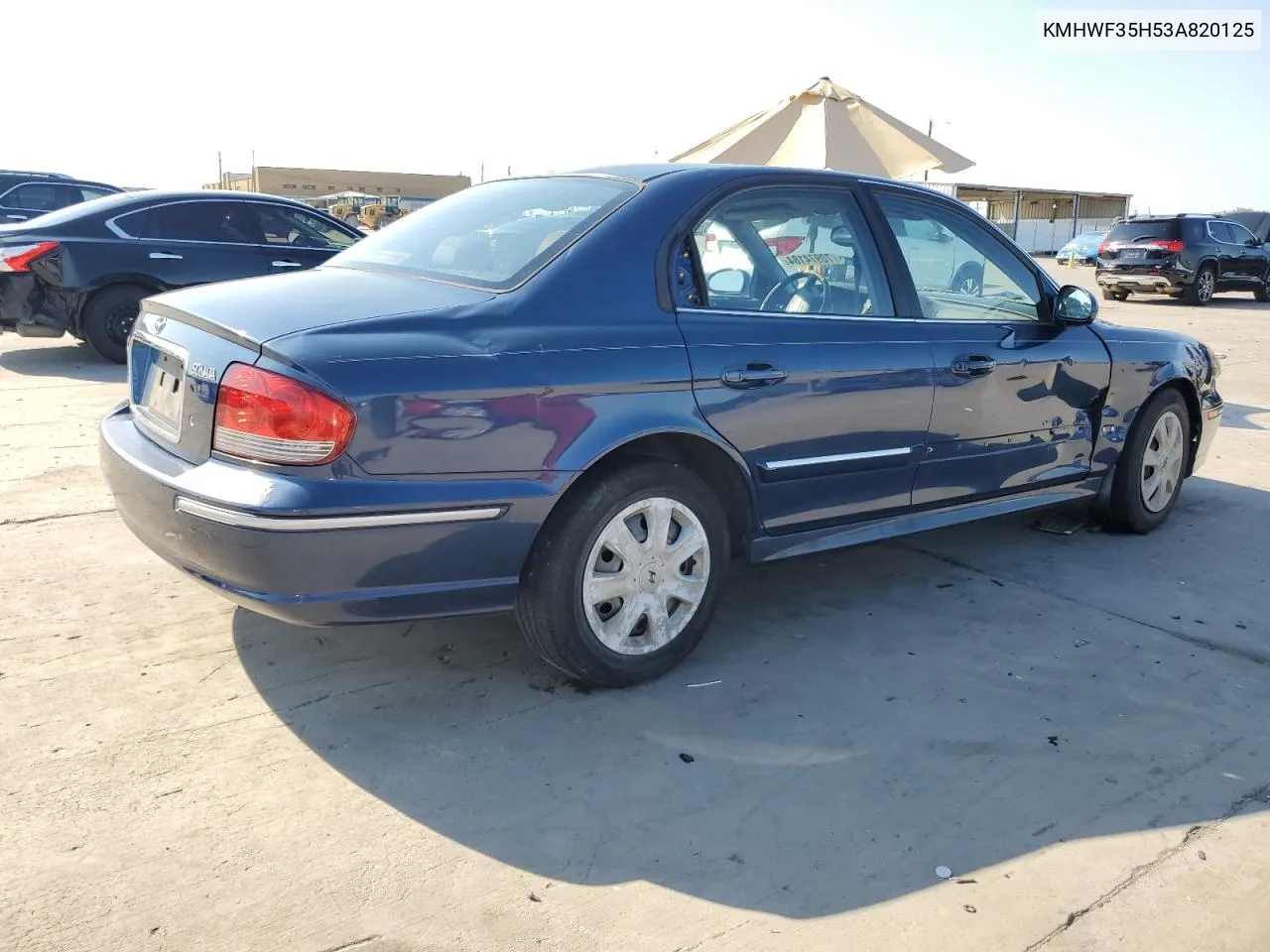 2003 Hyundai Sonata Gls VIN: KMHWF35H53A820125 Lot: 70974184