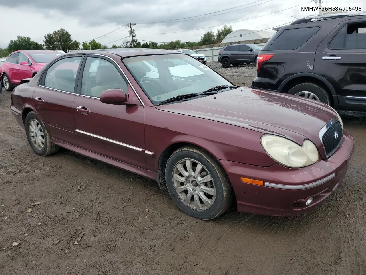 2003 Hyundai Sonata Gls VIN: KMHWF35H53A905496 Lot: 73360414