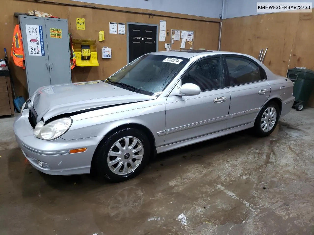 KMHWF35H43A823730 2003 Hyundai Sonata Gls