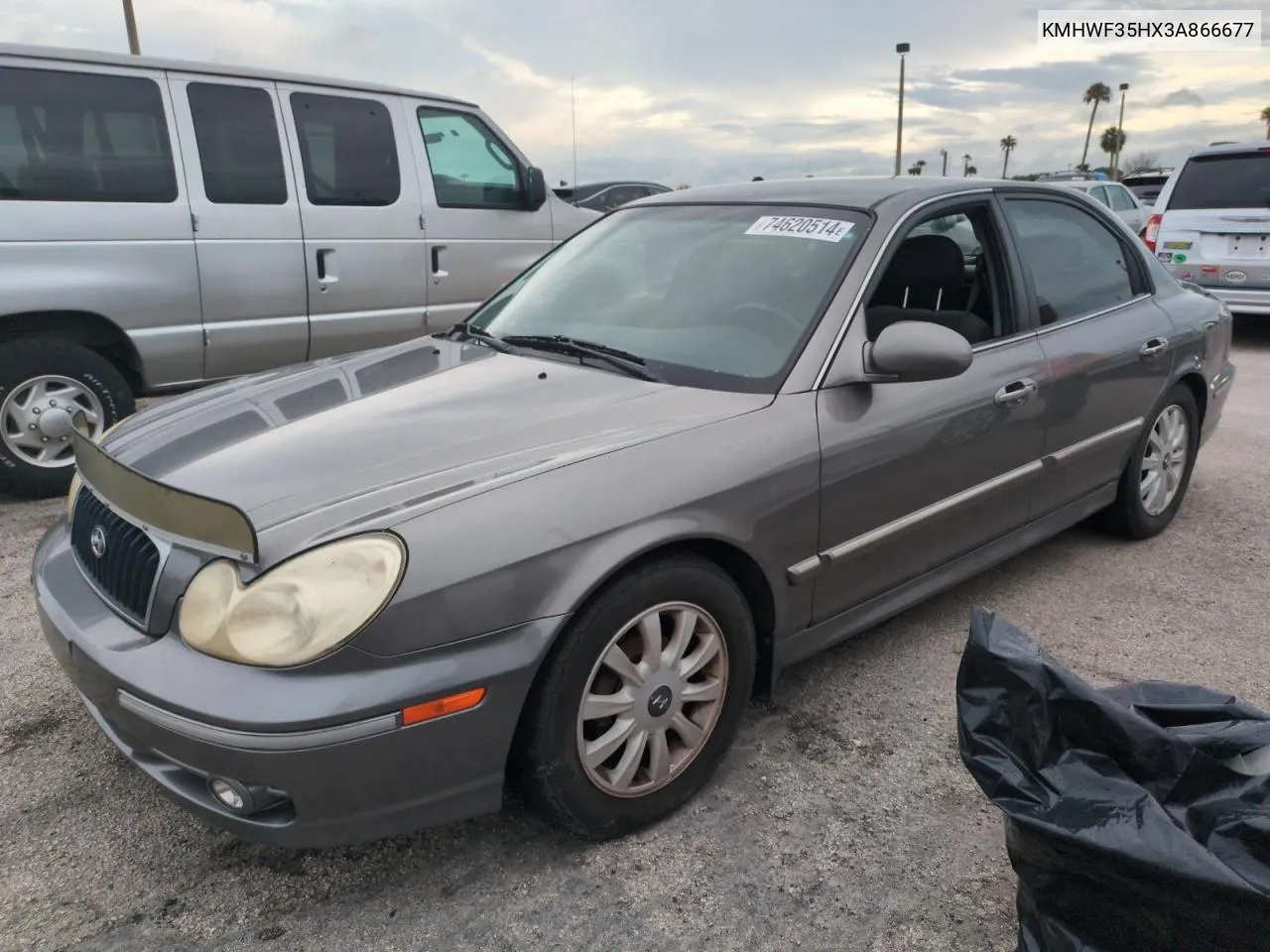 2003 Hyundai Sonata Gls VIN: KMHWF35HX3A866677 Lot: 74620514