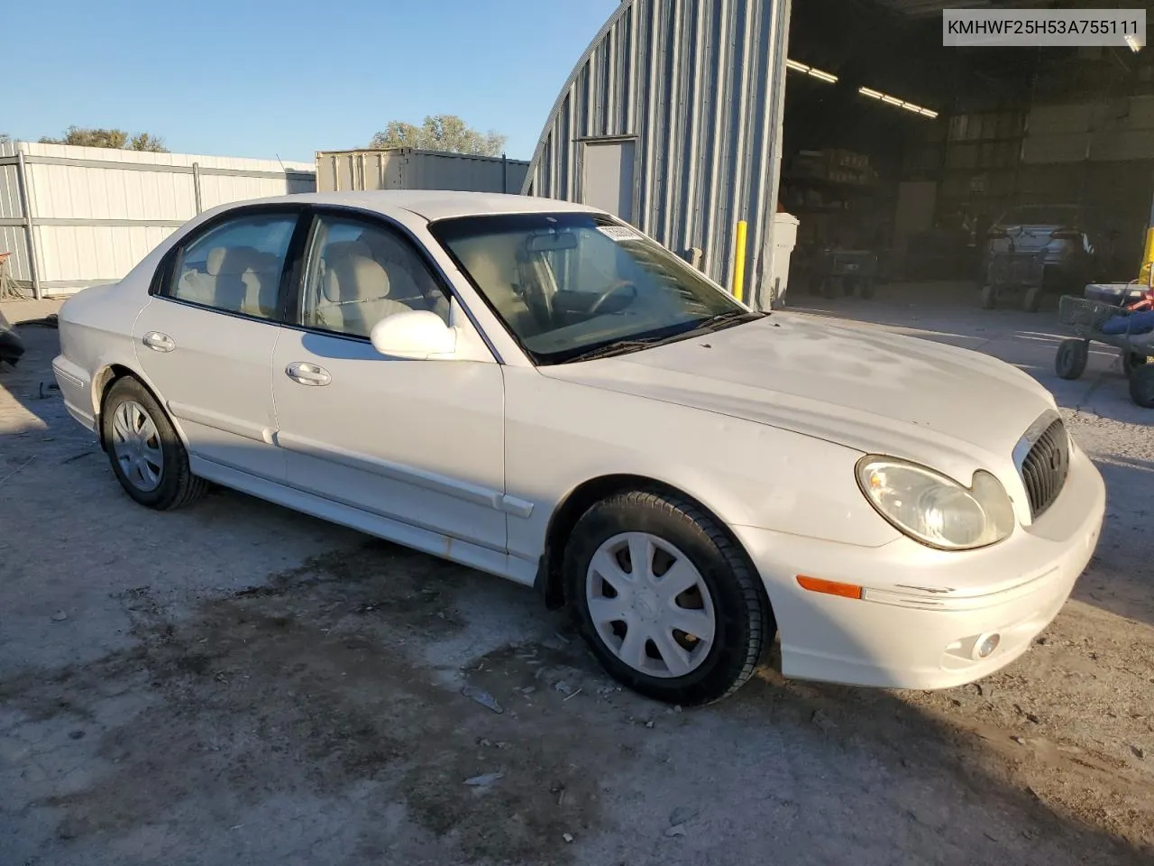 KMHWF25H53A755111 2003 Hyundai Sonata Gl