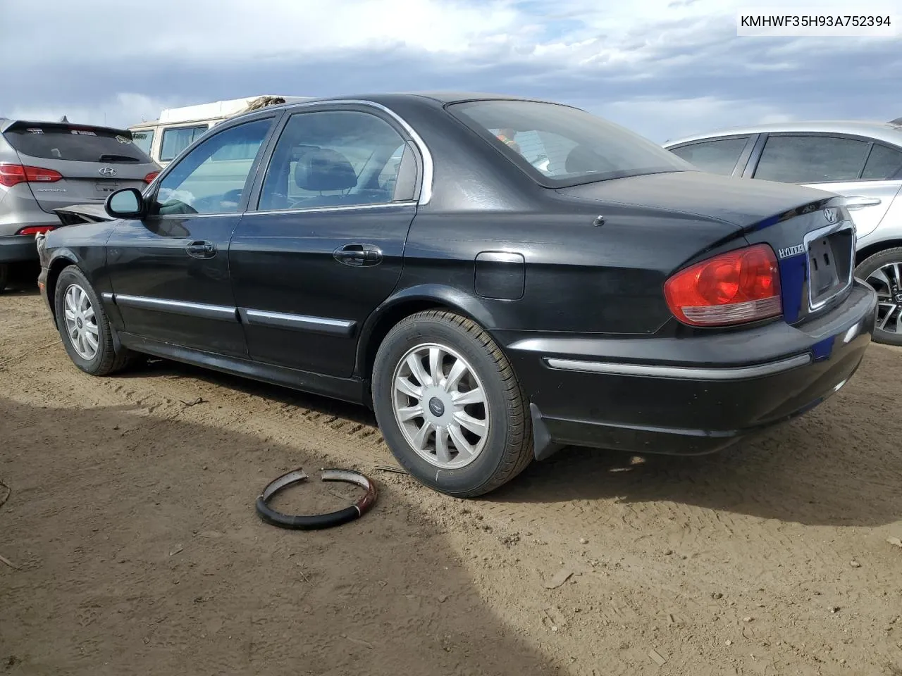 2003 Hyundai Sonata Gls VIN: KMHWF35H93A752394 Lot: 76838254