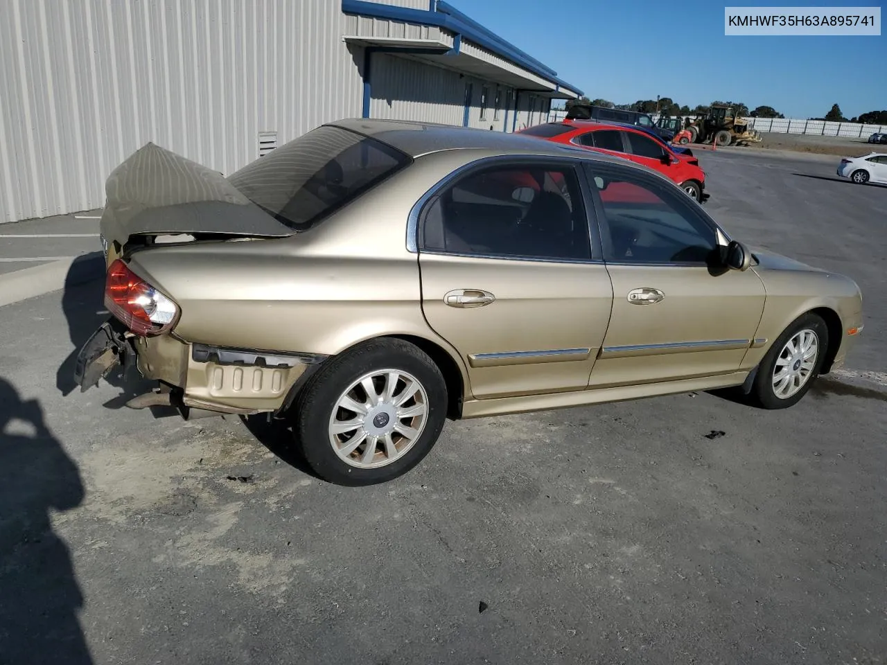 2003 Hyundai Sonata Gls VIN: KMHWF35H63A895741 Lot: 78098284