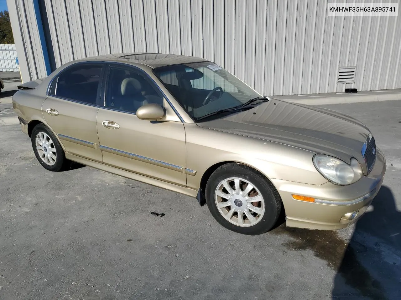 2003 Hyundai Sonata Gls VIN: KMHWF35H63A895741 Lot: 78098284