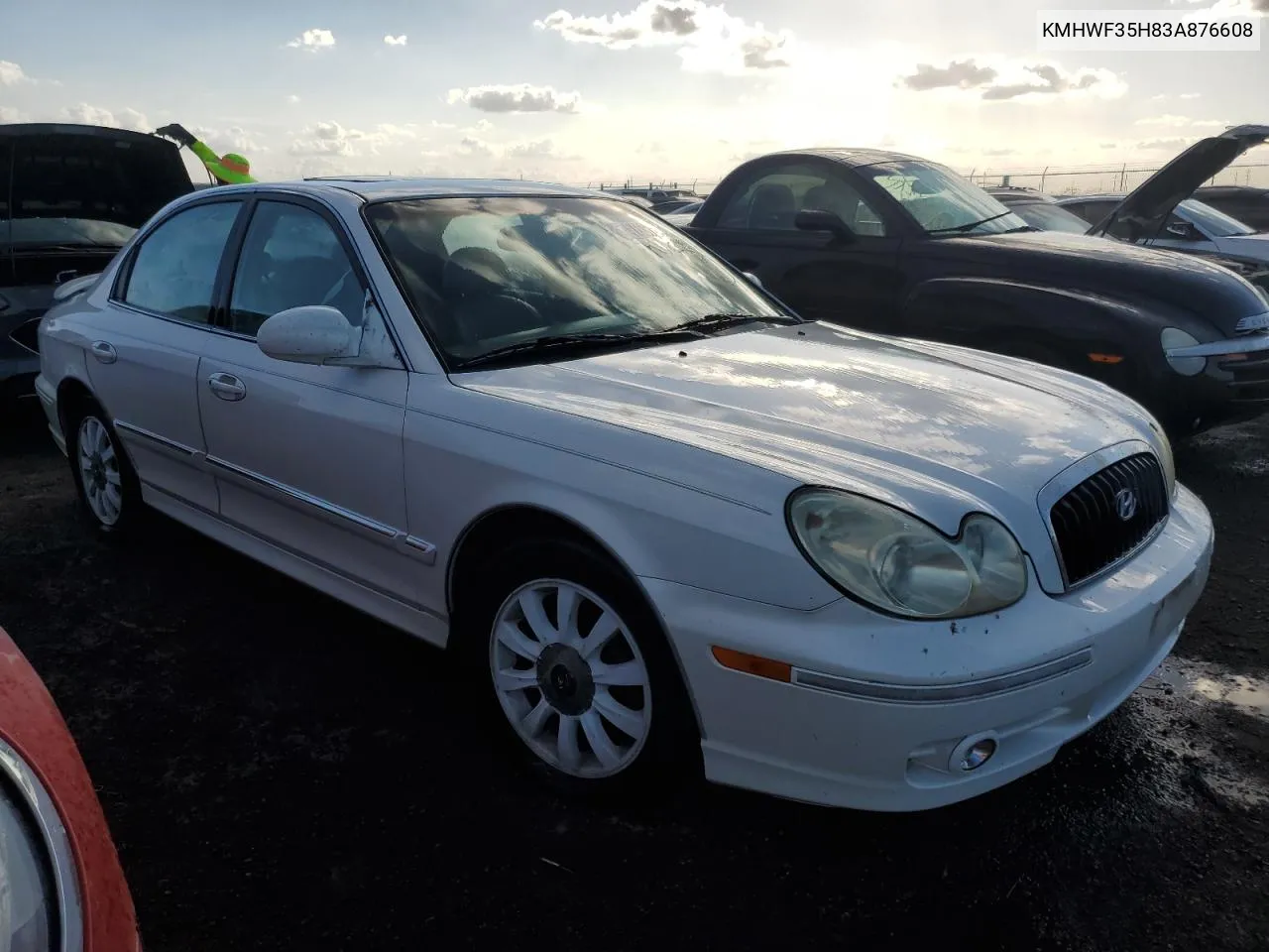 2003 Hyundai Sonata Gls VIN: KMHWF35H83A876608 Lot: 78296724