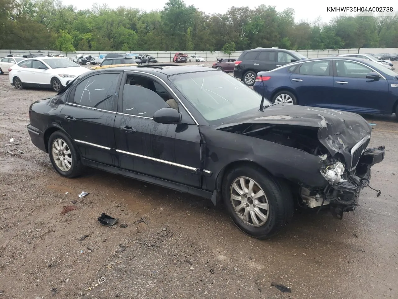 2004 Hyundai Sonata Gls VIN: KMHWF35H04A002738 Lot: 56995824