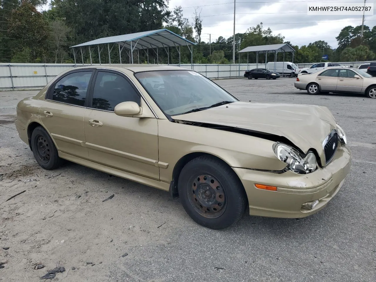 2004 Hyundai Sonata Gl VIN: KMHWF25H74A052787 Lot: 71840374