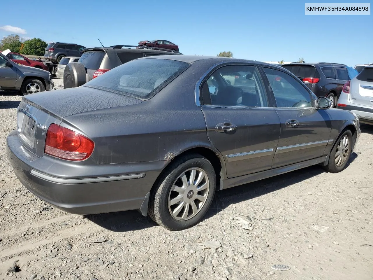 2004 Hyundai Sonata Gls VIN: KMHWF35H34A084898 Lot: 73511134