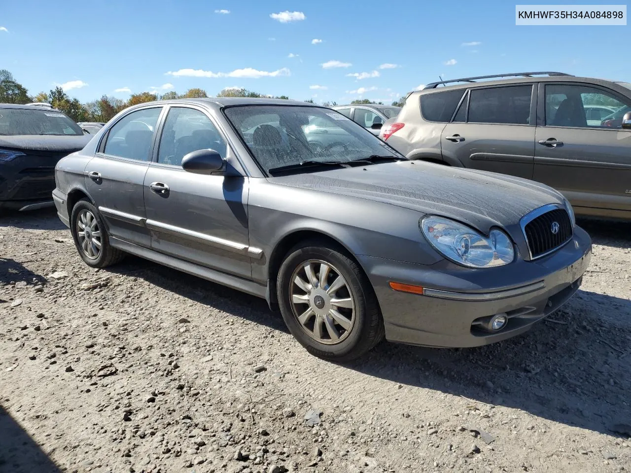 2004 Hyundai Sonata Gls VIN: KMHWF35H34A084898 Lot: 73511134