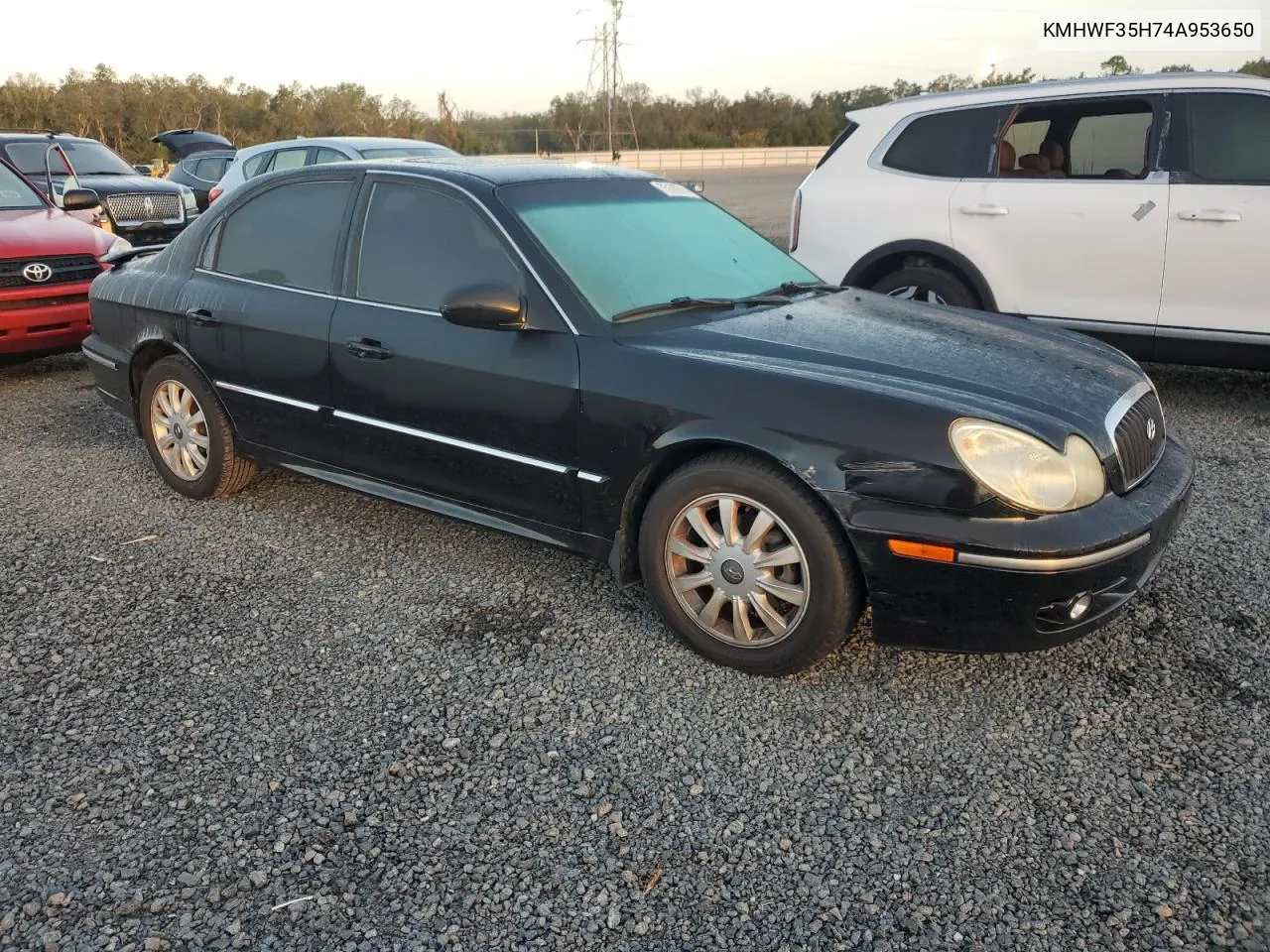 2004 Hyundai Sonata Gls VIN: KMHWF35H74A953650 Lot: 75109914