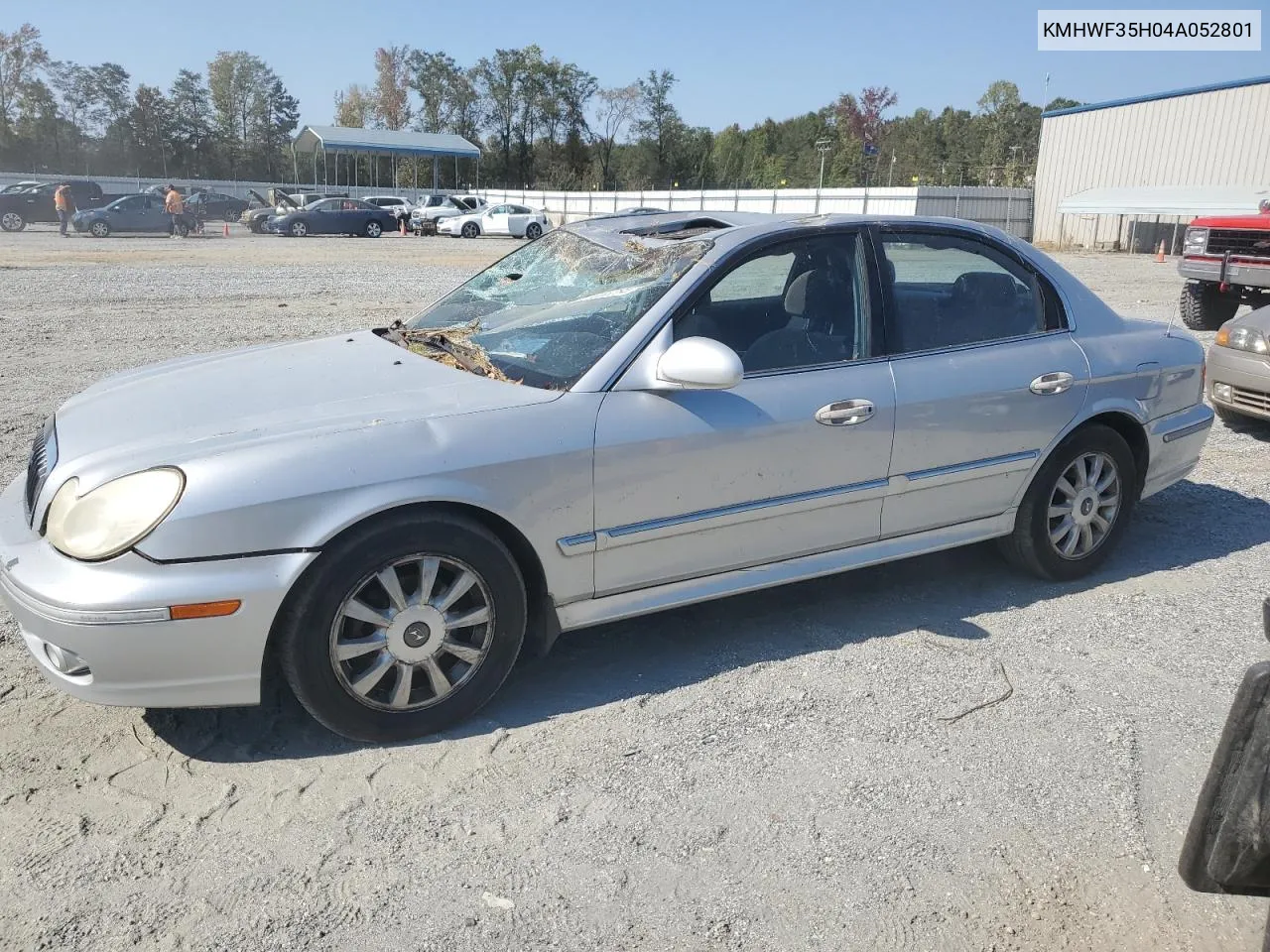 2004 Hyundai Sonata Gls VIN: KMHWF35H04A052801 Lot: 75386264