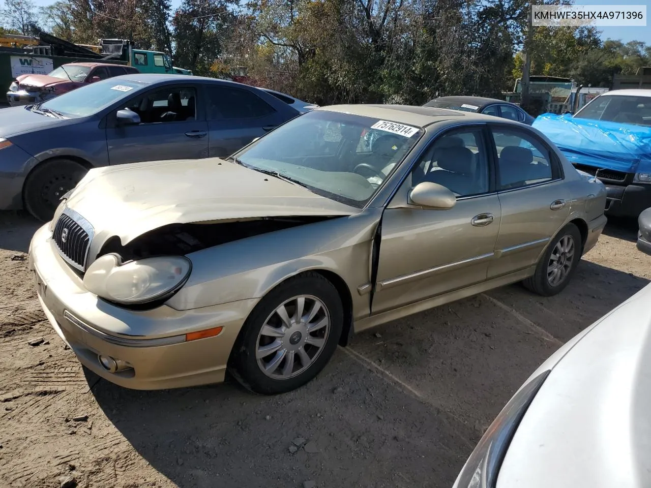 2004 Hyundai Sonata Gls VIN: KMHWF35HX4A971396 Lot: 75762914