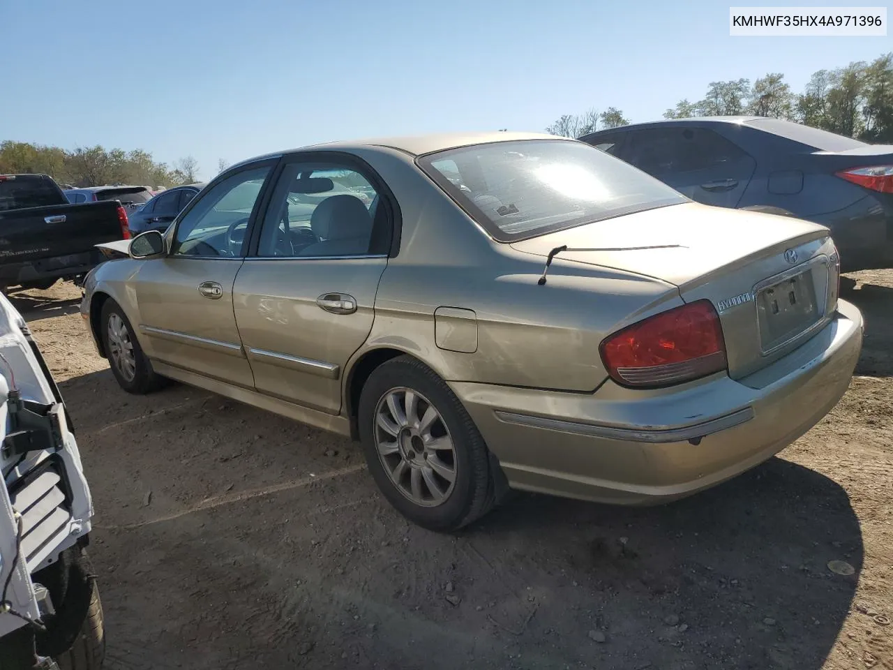 2004 Hyundai Sonata Gls VIN: KMHWF35HX4A971396 Lot: 75762914